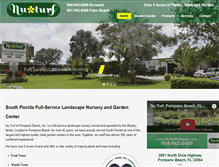 Tablet Screenshot of nuturfpompano.com